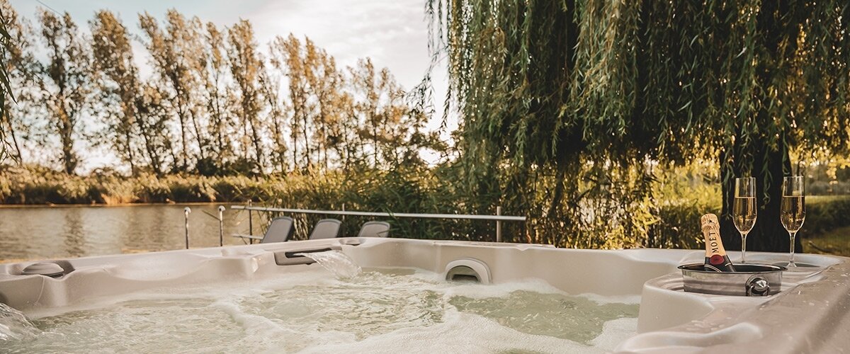 Privát jakuzzi használat